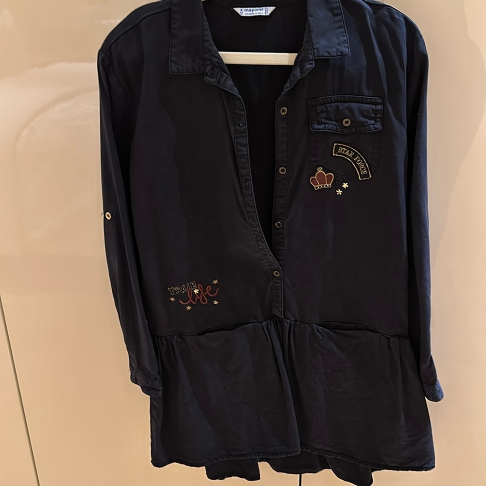 Mayoral long  shirt dress